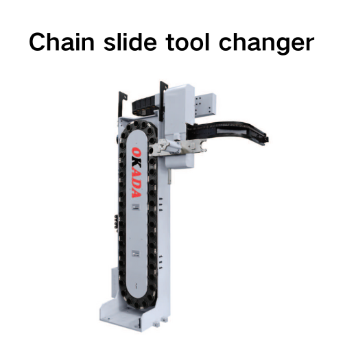 Chain slide tool changer
