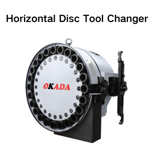 Horizontal disc tool changer