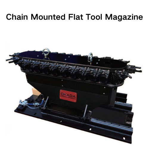 Chain Mounted Flat Tool Magazine
