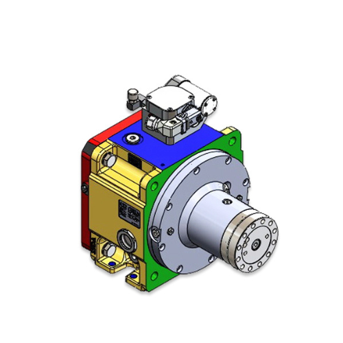 Standard flanged output two-speed gearbox