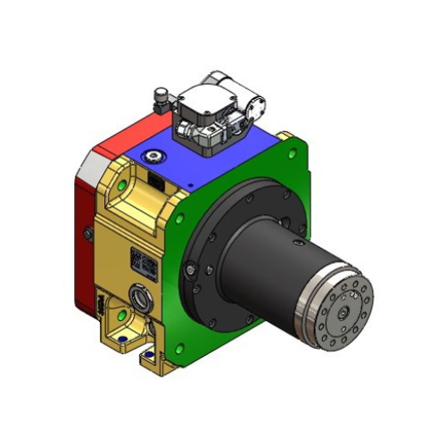 Extended standard flanged output two-speed gearboxes