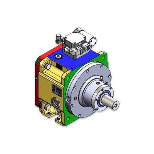 Direct output two-speed gearbox