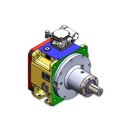 Gear connection output two-speed gearbox